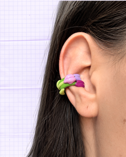Tulip Trio Ear Cuff