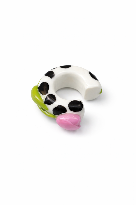 Ear Cuff Muccato con tulipano