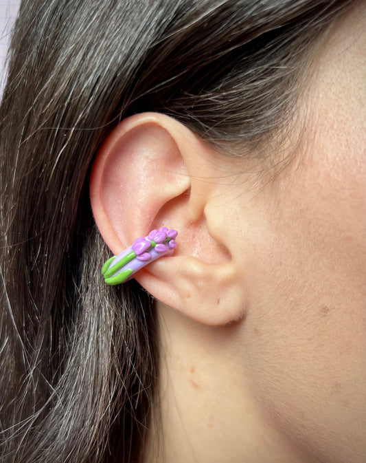 Lavender Ear Cuff