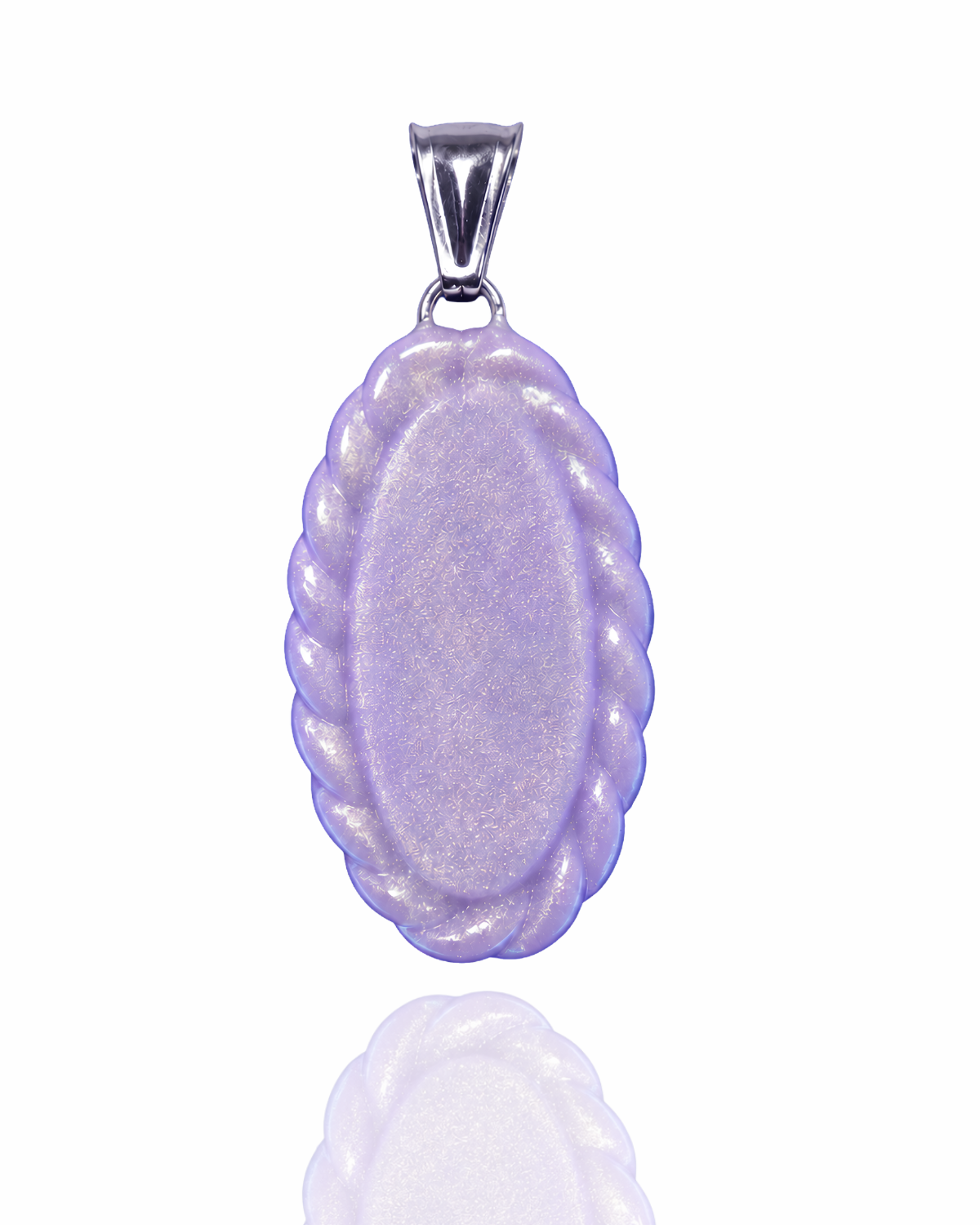 Ciondolo “Intrecci” Lavanda