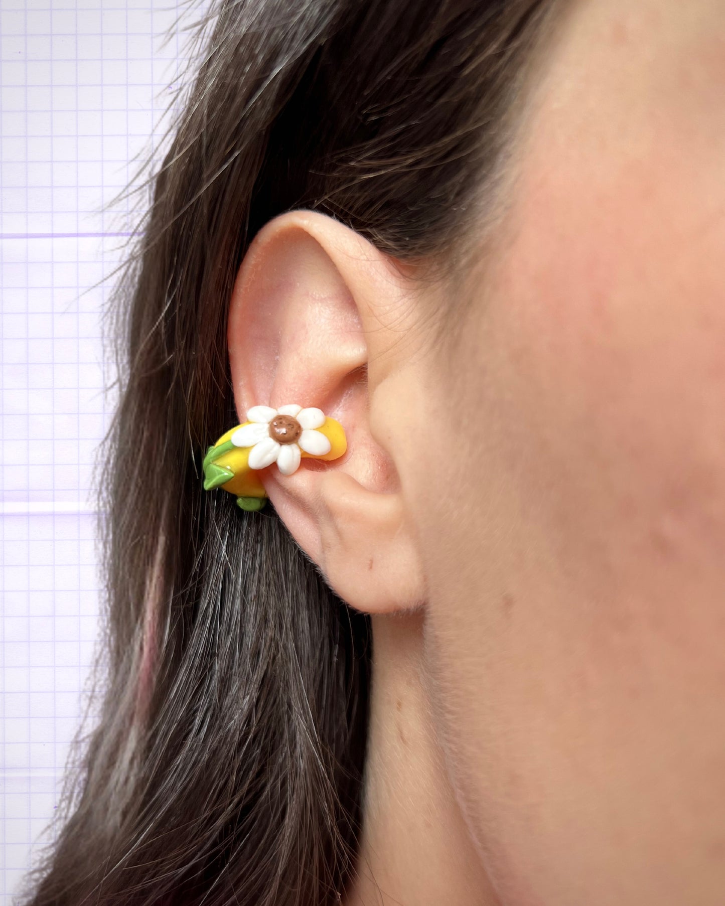 Daisy Ear Cuff