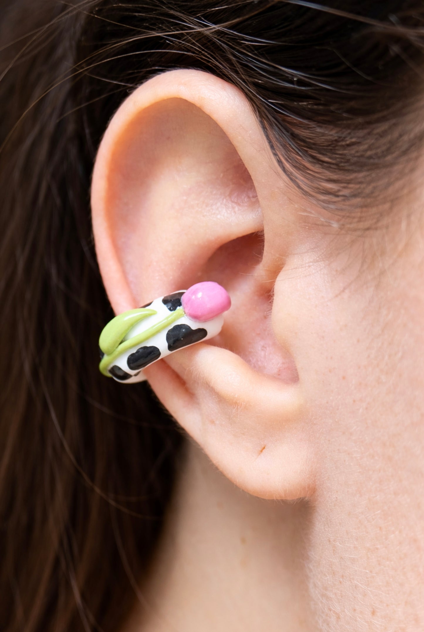 Ear Cuff Muccato con tulipano