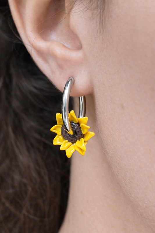 Sunflower Hoops