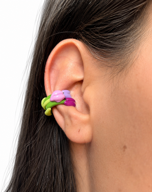 Tulip Trio Ear Cuff