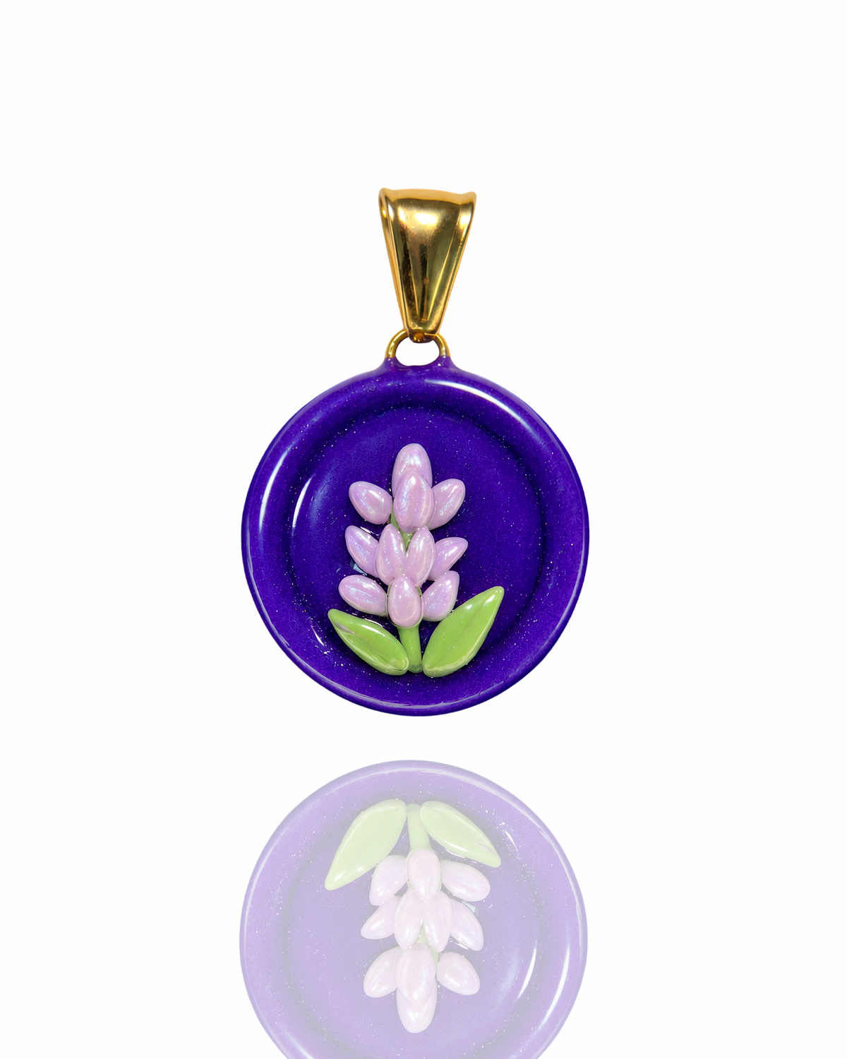 Cammeo “Intrecci” Lavanda