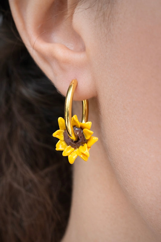 Sunflower Hoops