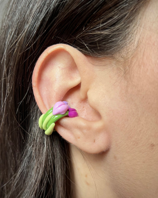 Tulip Trio Ear Cuff