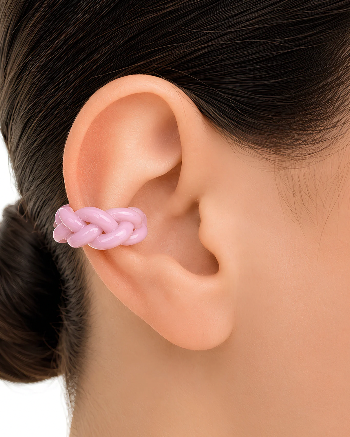 Ear Cuff Braid - Rosa