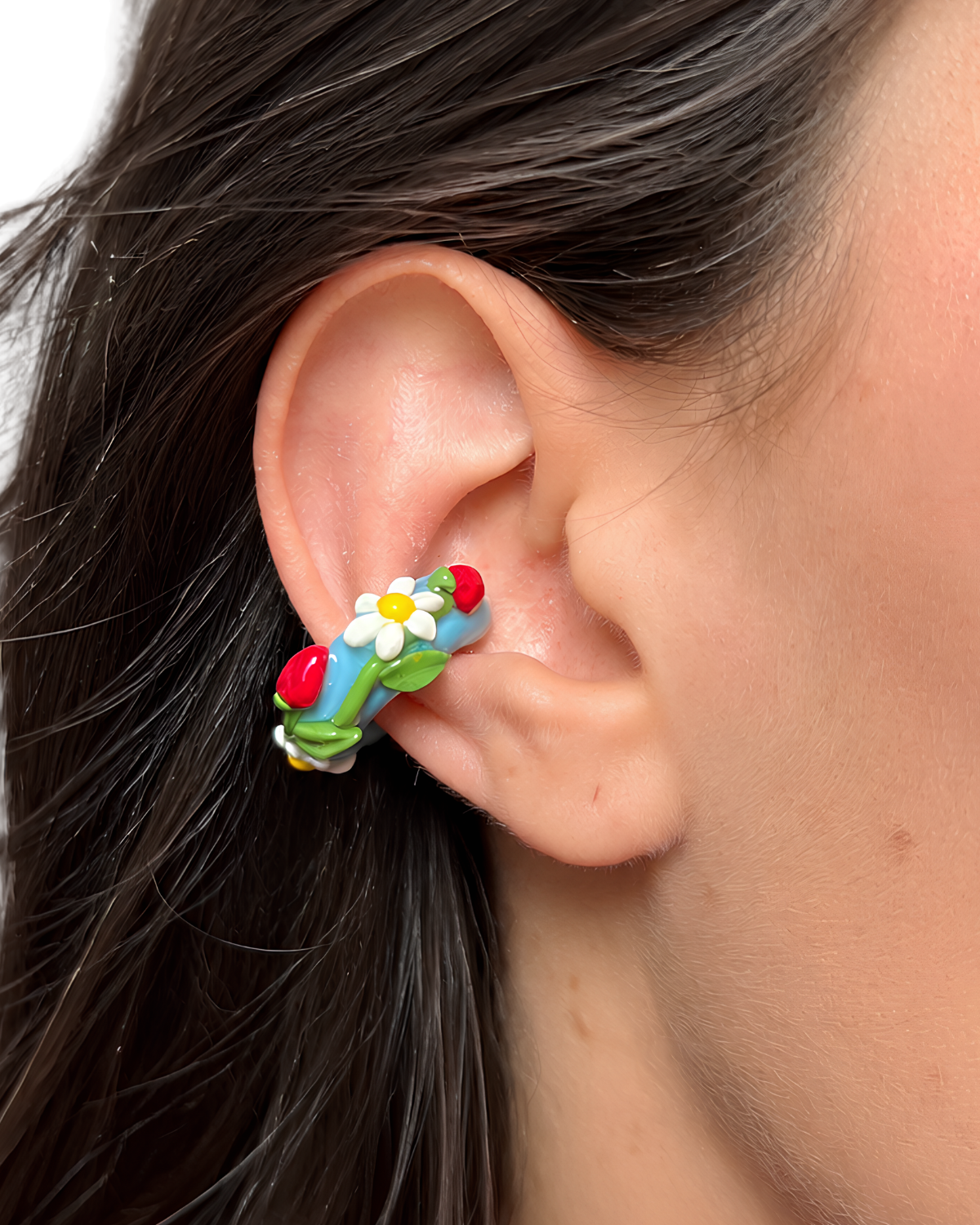Strawberry Ear Cuff